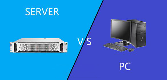 تفاوت اساسی بین کامپیوتر (PC) و سرور