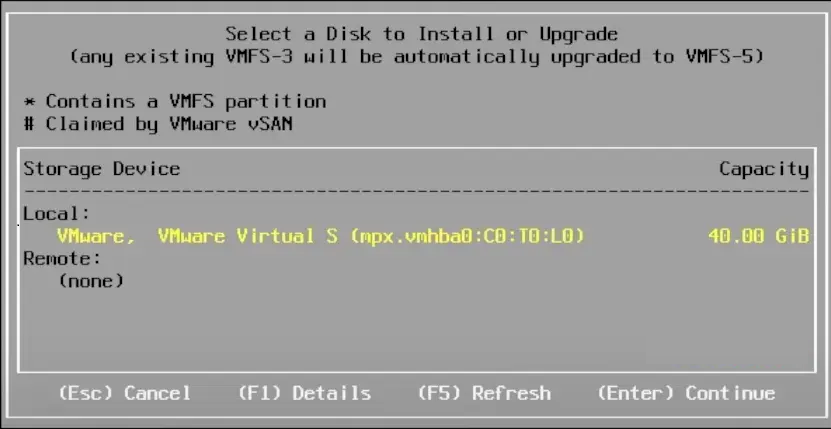 آموزش نصب VMware ESXI روی سرور